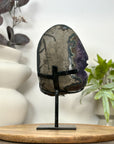Top Quality Uruguayan Amethyst Specimen on Metal Stand - MWS3064