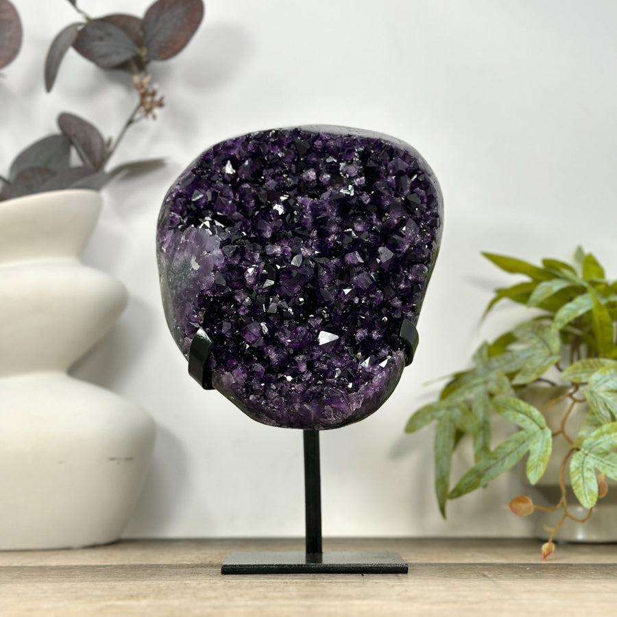 A Grade Natural Uruguayan Amethyst Geode - MWS3185