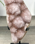 Natural Rainbow Quartz Cluster on Metal Stand - MWS2855