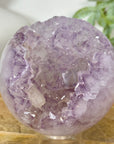 Amethyst Sphere Geode with Crystal Formation - SPH0180