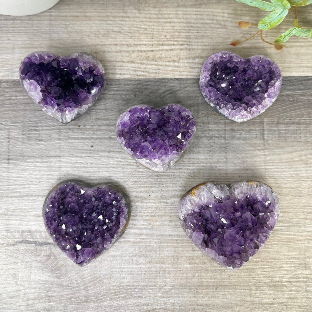 Mixed Minerals Hearts Set - MHLT0351