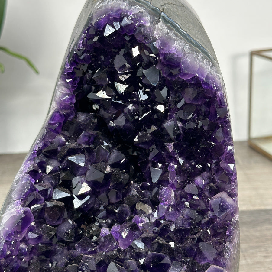 Natural Deep Purple Natural Amethyst Cathedral - CBP1266