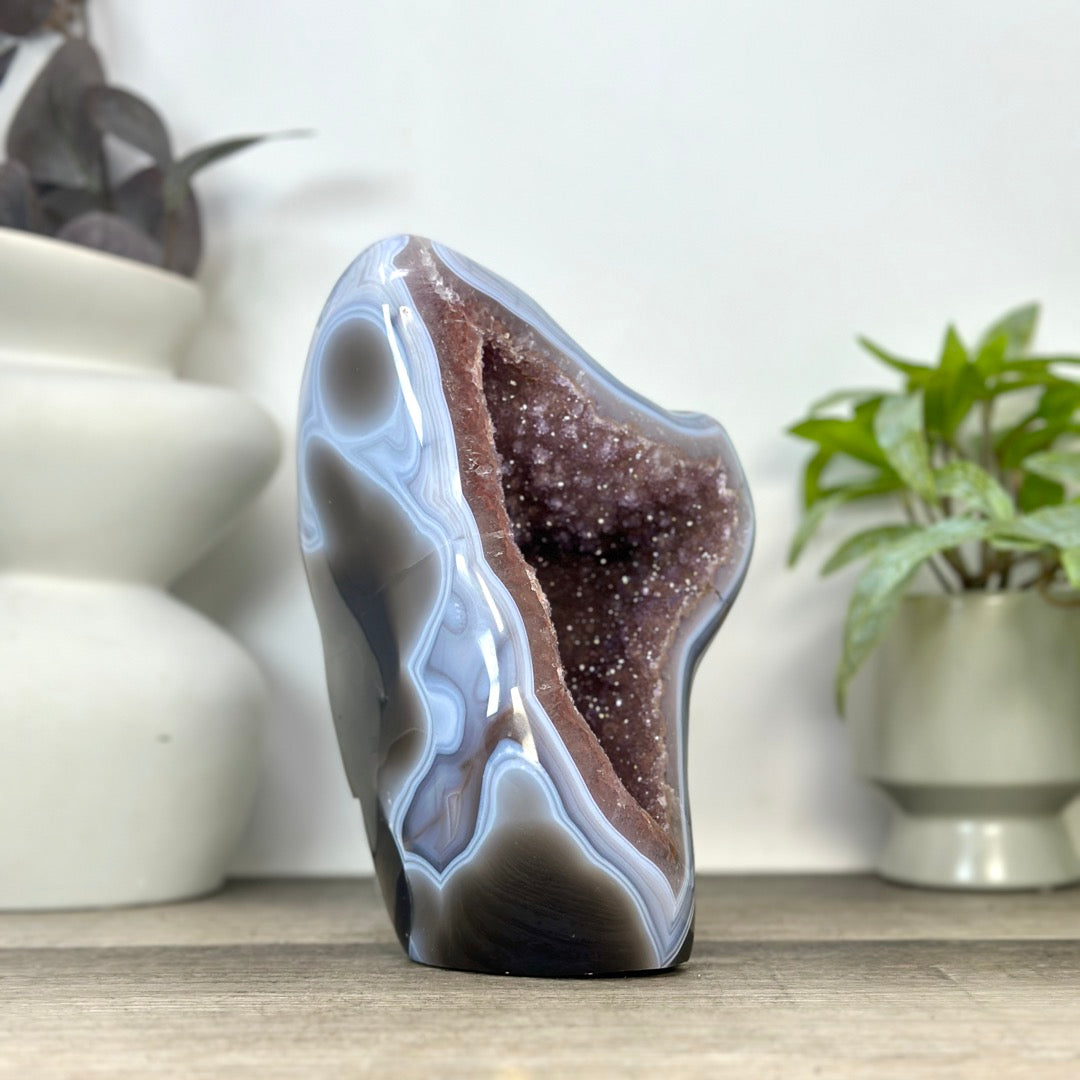 Natural Uruguayan Amethyst Stetement Piece from Uruguay - CBP1396