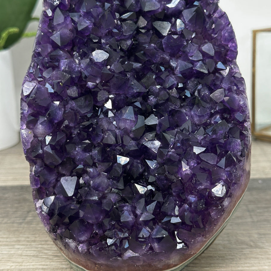 Deep Purple Natural Large Amethyst Cathedral - CBP1293