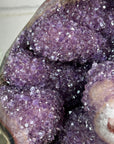 Natural Amethyst & Agate Statement Piece for Home Decor - CBP1255