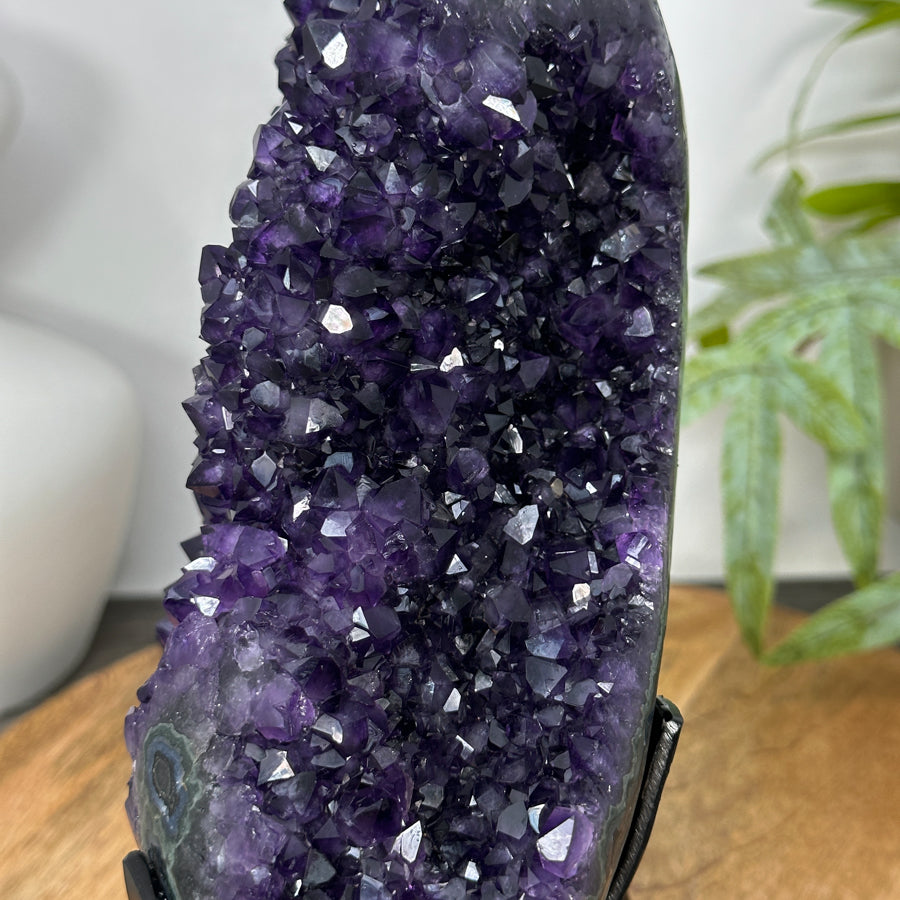 Top Quality Natural Amethyst Stone Specimen on Stand - MWS3111