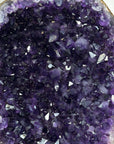 Natural Amethyst Geode with Deep Purple Crystals
