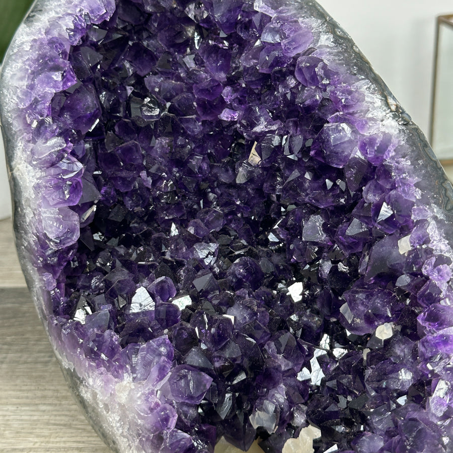 Natural Uruguayan Amethyst Selfstanding Geode - CBP1287