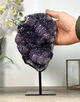 Natural Uruguayan Amethyst Cluster with Stalactite Formations - MWS2557