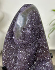 Natural Amethyst Stone Specimen on Stand - MWS3350