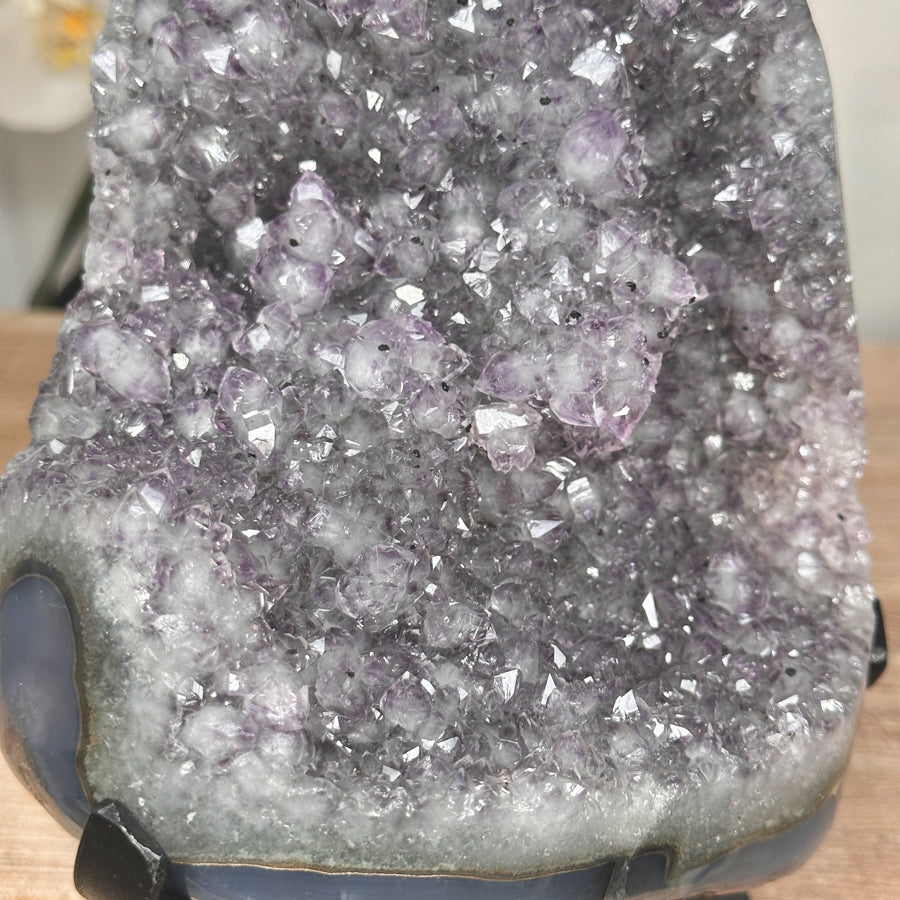 Natural Spirit Amethyst Crystal Specimen, Perfect for Home Decor - MWS1875