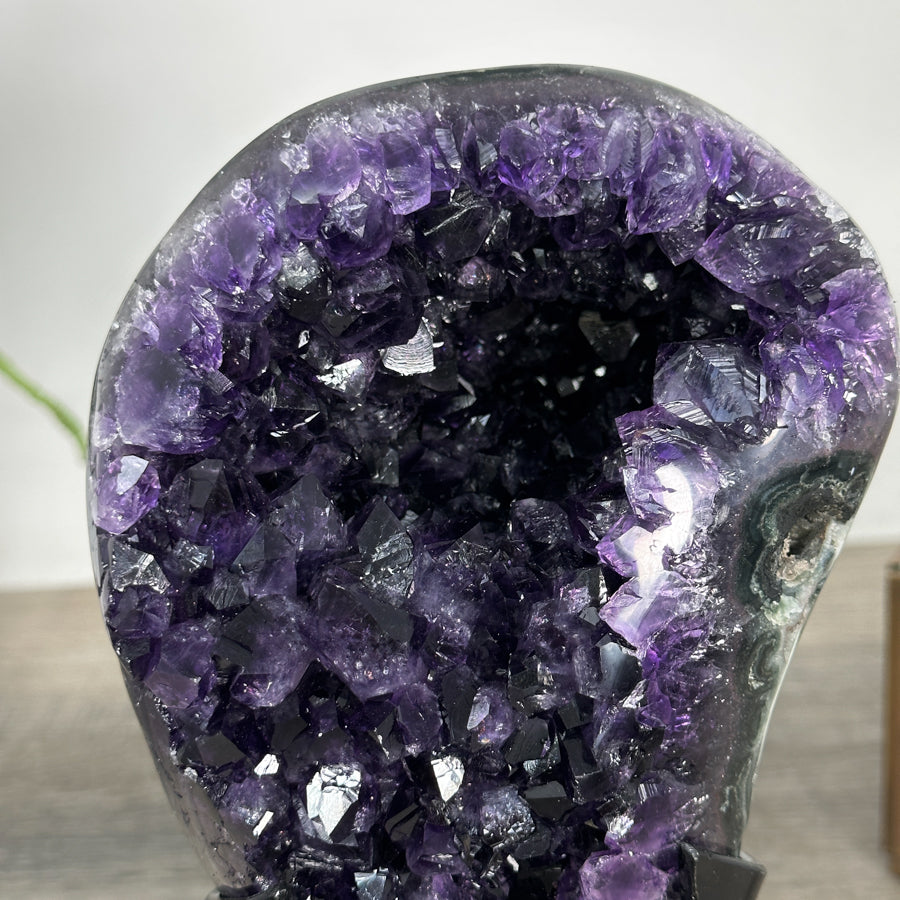 Deep Purple Amethyst Geode - MWS2216