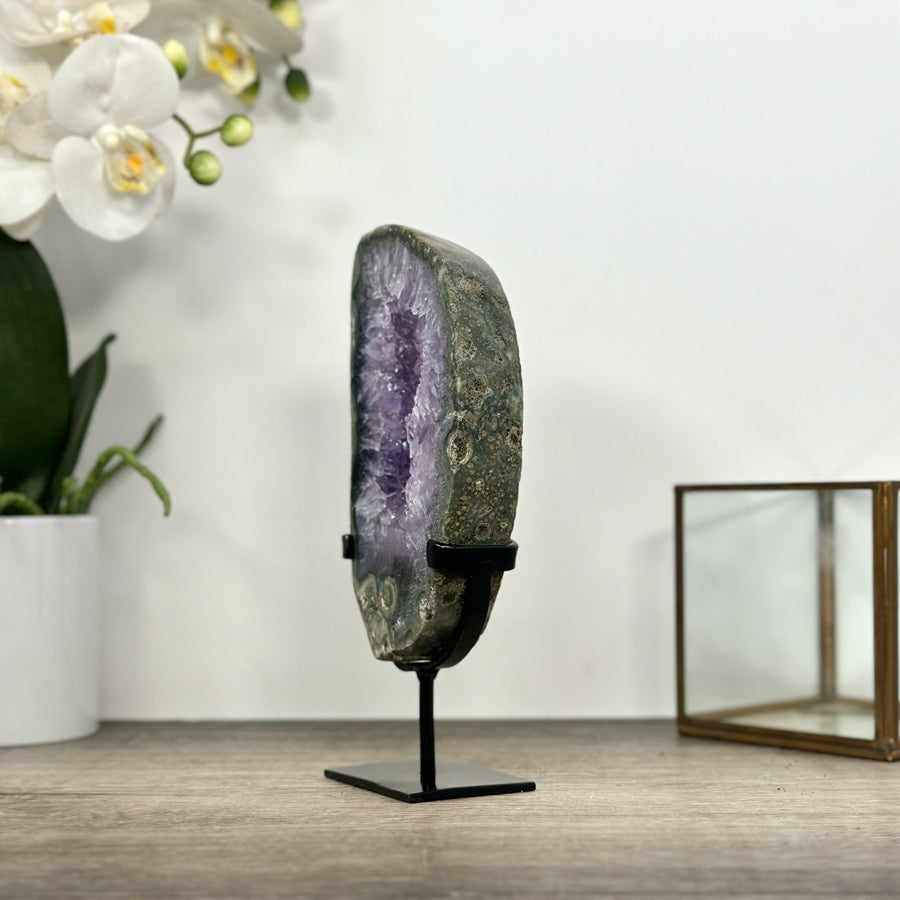 Amethyst &amp; Jasper Portal on Stand - MWS2997