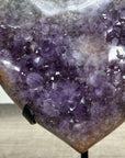Amethyst, Quertz & Agate Stone Heart Portal - HST0342