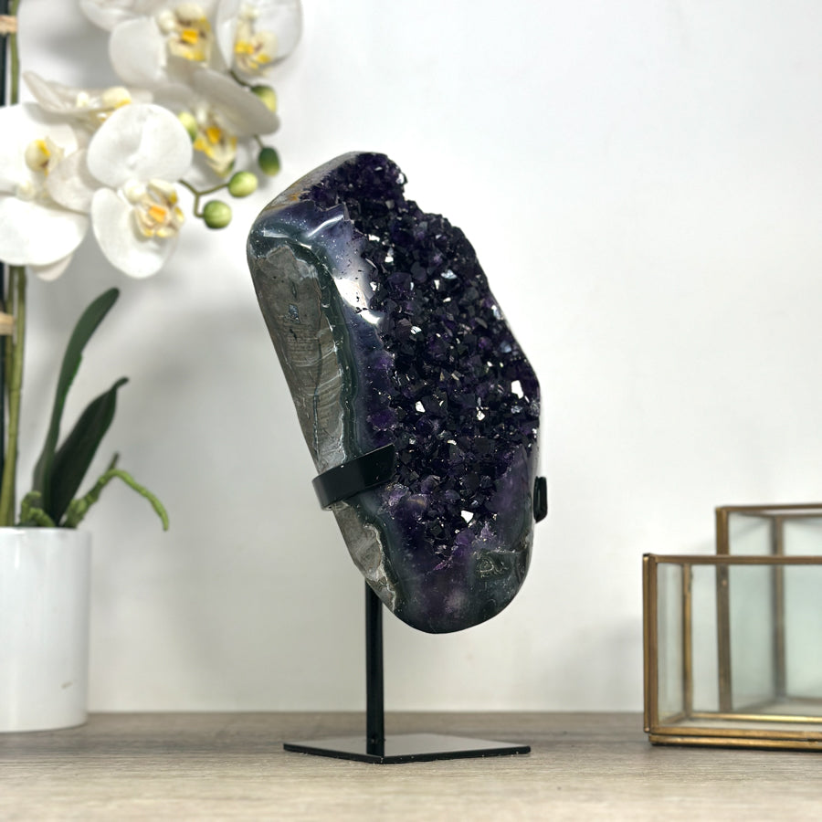 AAA Uruguayan Amethyst Crystal Stone Specimen - MWS2341
