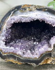 Natural Amethyst & agate Geode - STGE0045