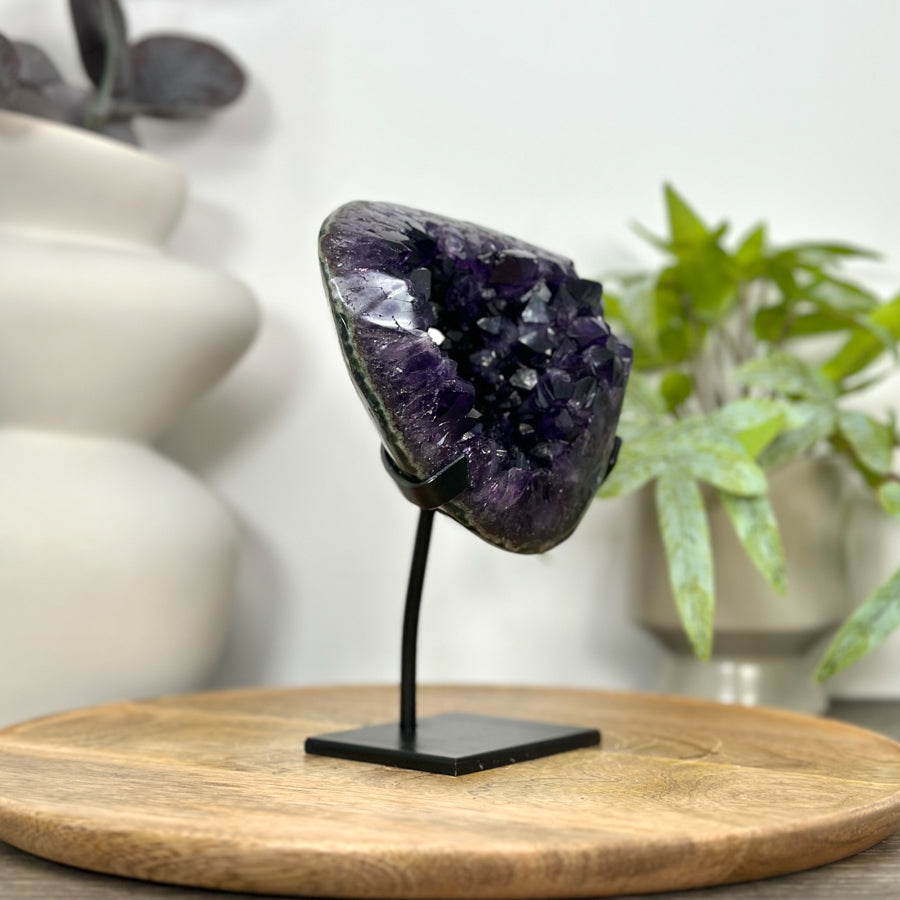 Deep Purple Natural Uruguayan Amethyst Cluster - MWS3044