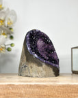 Amethyst Geode with Sparkling Crystal Interior - CBP1155