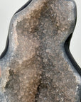 Huge Natural Agate & Sugar Quartz Druzy Statement Piece - CBP1427
