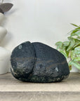 Natural Amethyst Geode with Calcite Inclusion from Uruguay - STGE0064