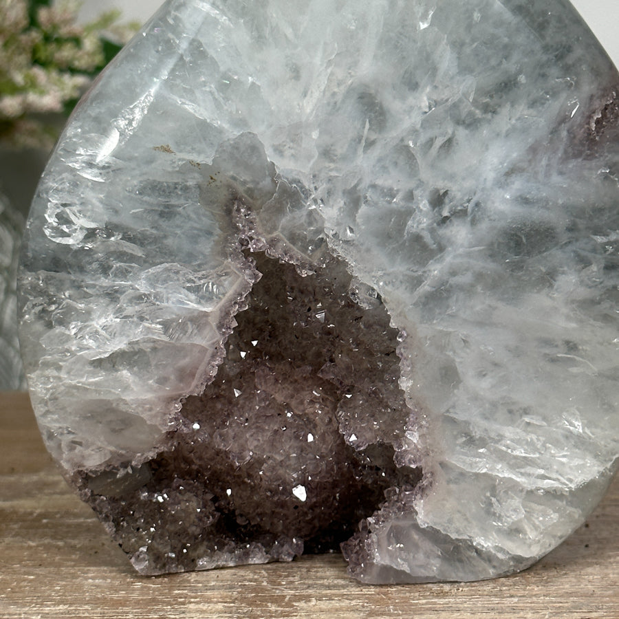 Quartz Stone Flame Carving - FST0118