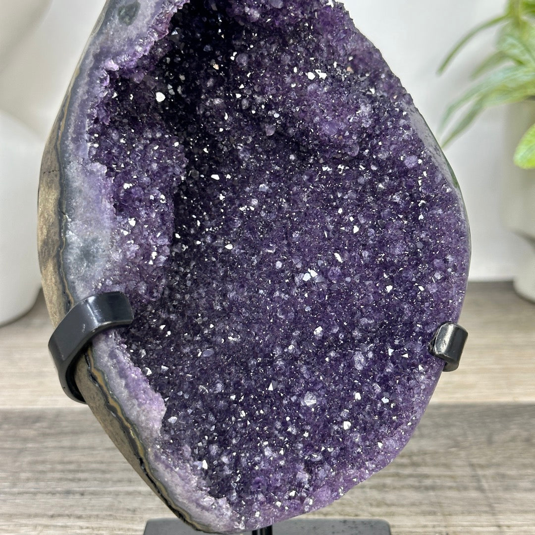 Natural uruguayan amethyst Geode with Beautiful Formations - MWS3335