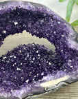 Deep Purple Amethyst Stone Geode from Uruguay - STGE0046