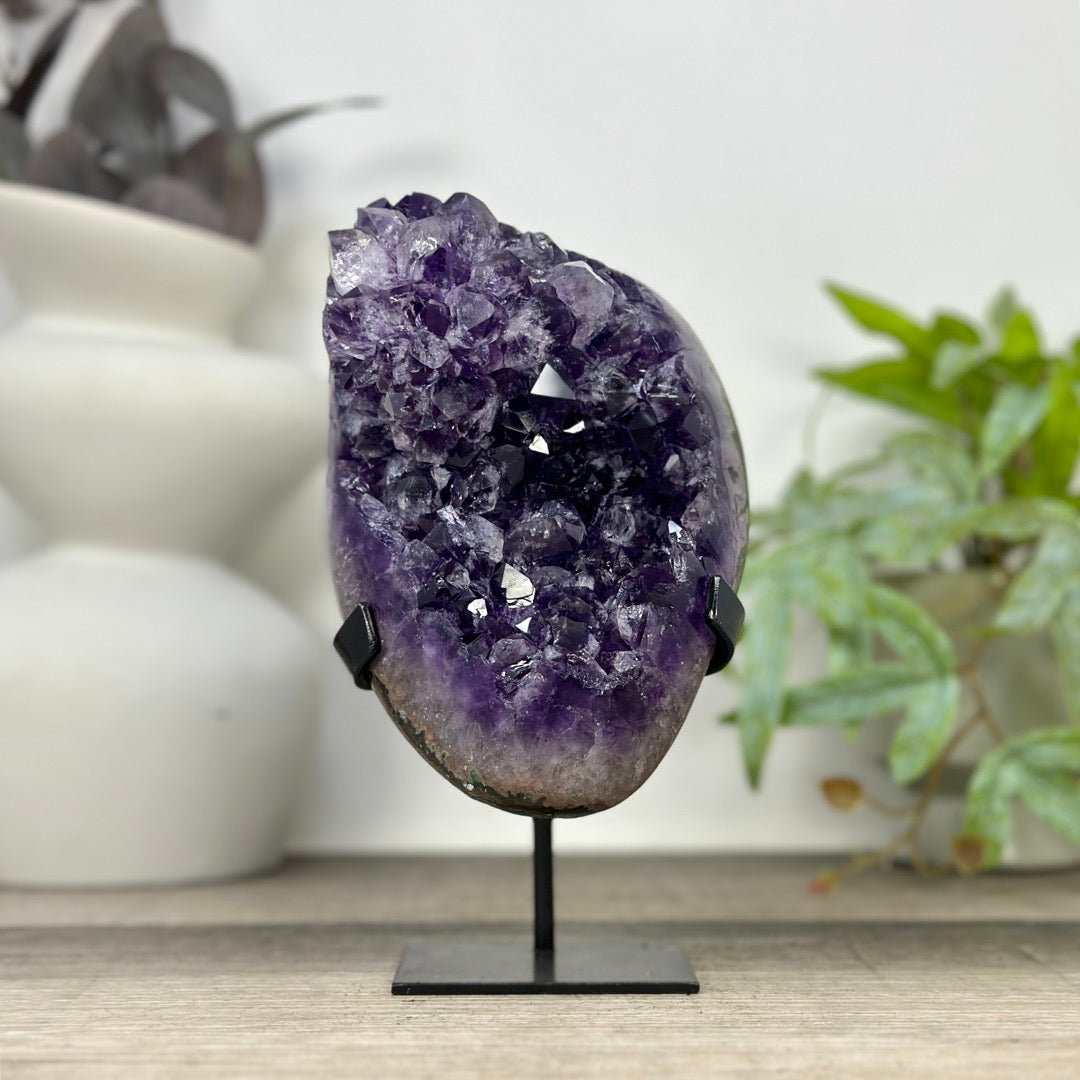 Uruguayan Amethyst Crystal Statement Piece for Home Decor - MWS3309