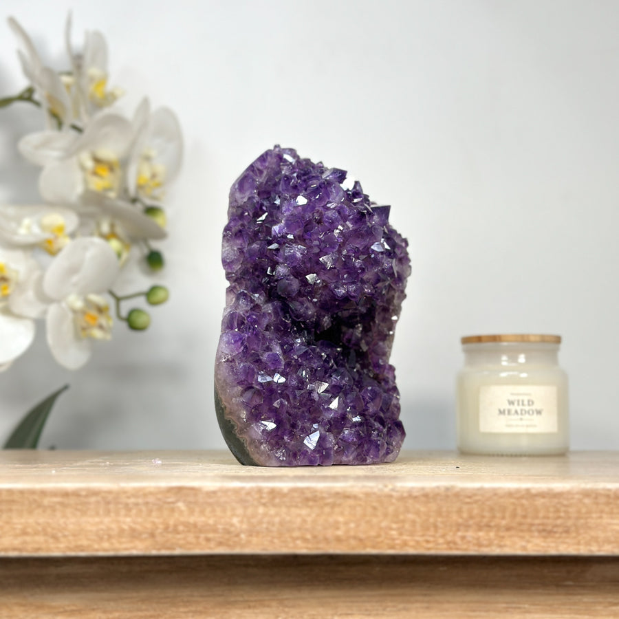 Uruguayan Amethyst Self Standing Stone - CBP1116