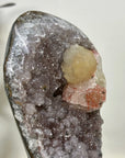 Natural Rare Sugar Amethyst Crystal Cluster on Stand - MWS3389