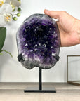Top Quality Natural Amethyst Geode on Stand - MWS2929