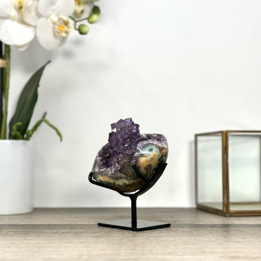 Natural Amethyst Stalactite Formation - MWS2851