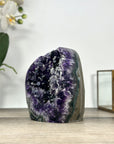 Top Quality Natural Amethyst Geode with Calcite Formations - CBP1262