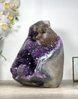 LArge Amethyst Stone with Stalctites & Calcite Formation - CBP1224