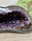 Amethyst Stone Geode with Agate Shell - STGE0100