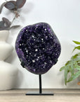 Top Quality Natural Deep Purple Amethyst Geode - MWS3179