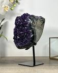 Top Grade Natural Amethyst Crystal Formation - Stand Included - MWS2479