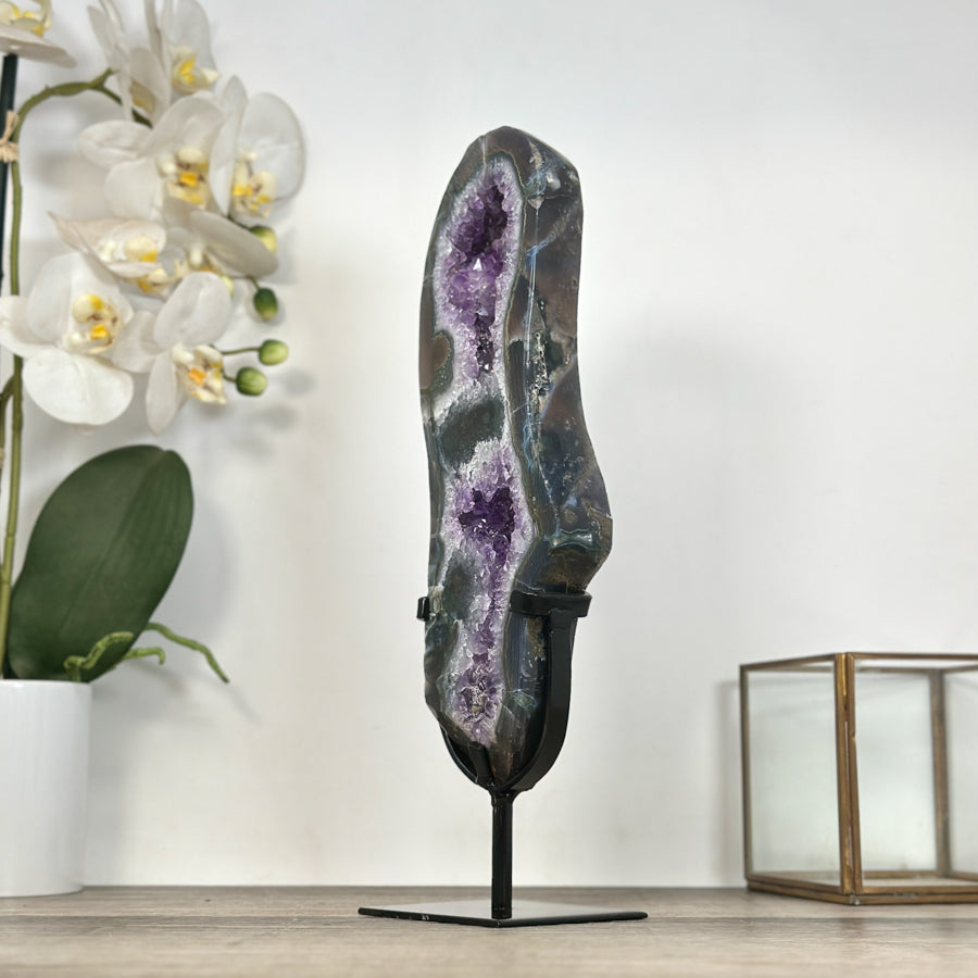 Uruguayan Amethyst Portal with Deep Purple Crystals - MWS2926