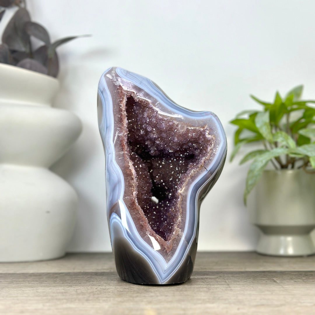 Natural Uruguayan Amethyst Stetement Piece from Uruguay - CBP1396