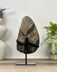 Natural Amethyst Stone Specimen on Stand - MWS3350