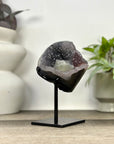 Natural Quartz Cluster with Calcite Formation - MWS3368