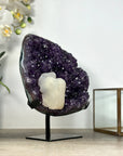 Top Grade Amethyst Specimen with Natural Calcite Formation - MWS2530