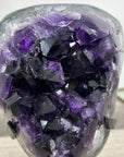 Amethyst Geode Crystal Cluster with Deep Purple Crystals for Home Decor Display - MWS2690