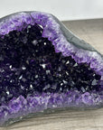 Amethyst & Agate Stone Geode with Druzy Crystal Formation - STGE0017