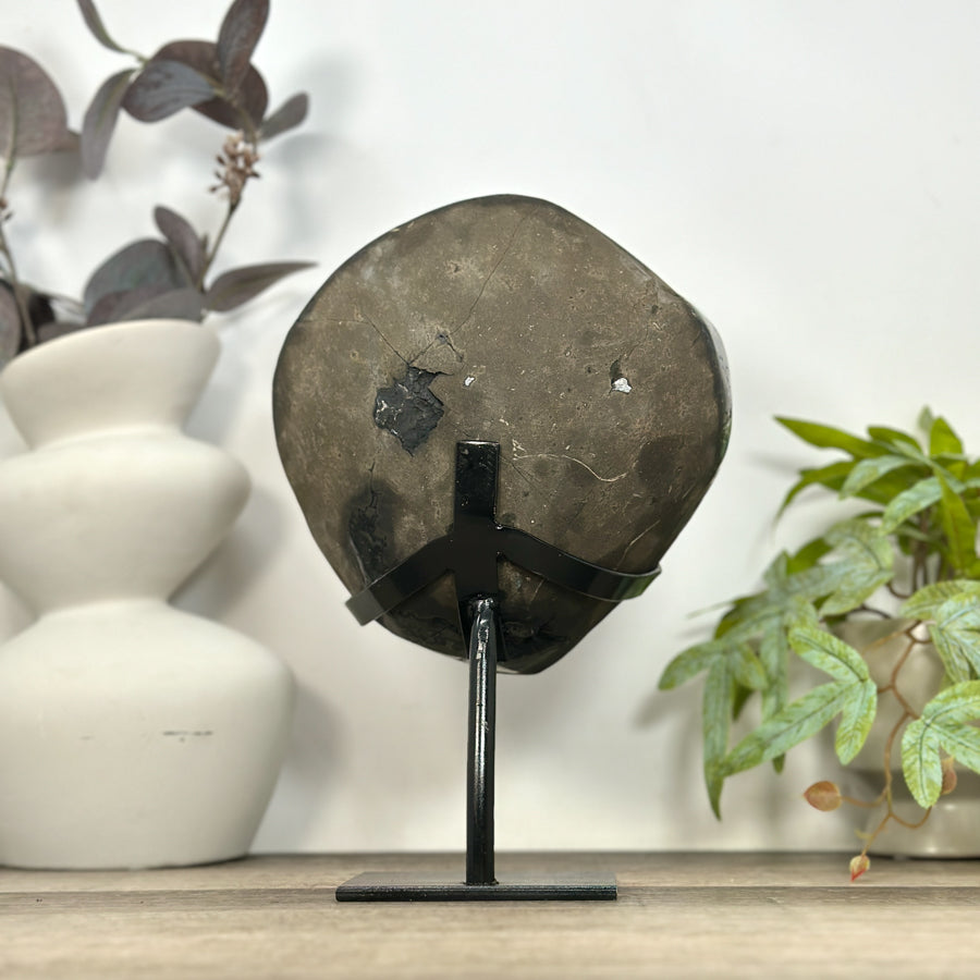 Natural Uruguayan Amethyst Geode wth Stand - MWS3193