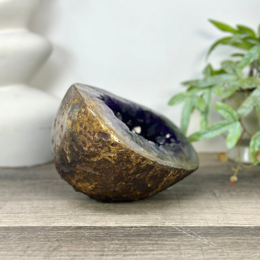 Large Natural Uruguayan Amethyst Geode with Large Crystals - STGE0042