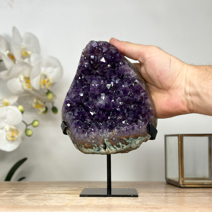 Natural Amethyst Crystal Cluster, A grade Quality from Uruguay - MWS1868