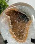 Beautiful Natural Yellow sugar Quartz Geode - MWS2149