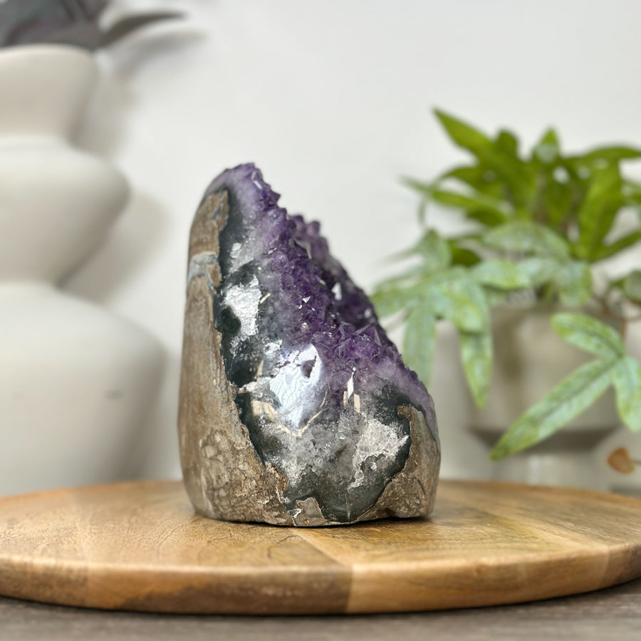 Natural Amethyst Geode Cathedral Geode from Uruguay - CBP1296