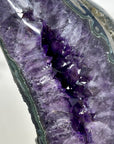 Uruguayan Double Amethyst Geode on Rotary Stand - MWS2991